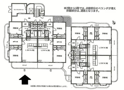 プランドールFIVE【5階】の間取り