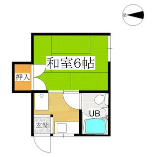 京都府京都市南区西九条島町【アパート】の間取り