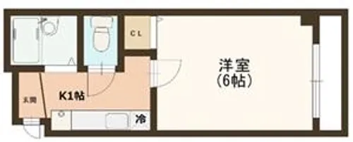 ビレイユ眞英四条柳馬場【503号室】の間取り