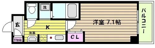 兵庫県神戸市東灘区御影本町6丁目【マンション】の間取り