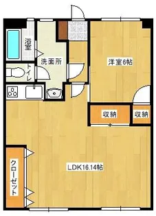 グラン・ジャルダン【502号室】の間取り