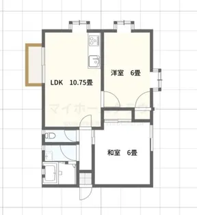 福岡県飯塚市秋松【アパート】の外観