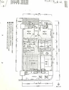 大阪府大阪市城東区今福西1丁目【マンション】の間取り