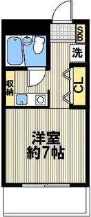 アトリエG【204号室】の間取り