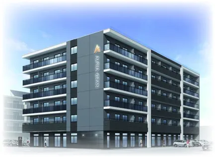 アルファグラン末広【4階】の外観