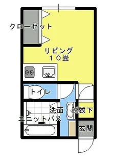 エレガントコートMA【202号室】の間取り