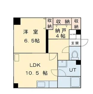 H88【4階】の間取り