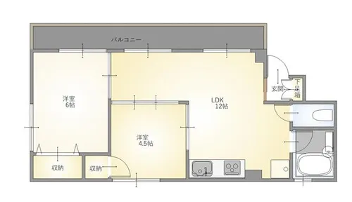 シャンボール長久手【303号室】の間取り