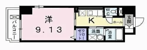 ラ・ブローテ東加古川【3階】の間取り