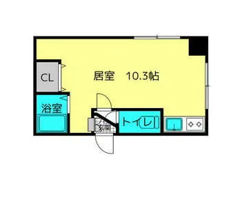 第5松屋ビル【1階】の間取り