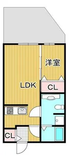 兵庫県加東市新町【アパート】の間取り