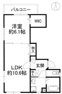 メゾンKNS【2階】の間取り