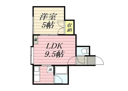 エクセルAハイツ【0103号室】の間取り