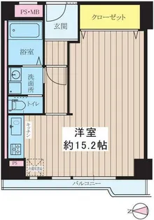 プラザ新大阪【5階】の間取り
