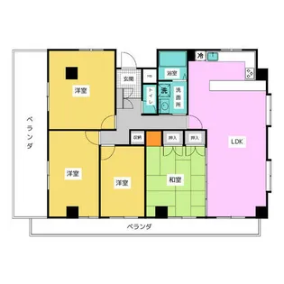 愛知県名古屋市南区中江2丁目【マンション】の間取り