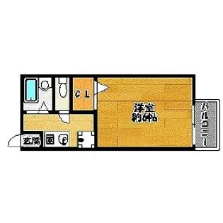 兵庫県三田市三輪3丁目【アパート】の間取り