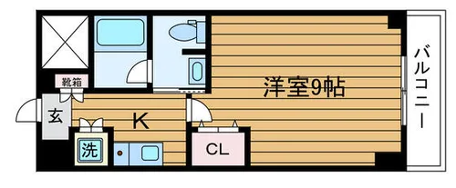 大阪府吹田市出口町【マンション】の間取り