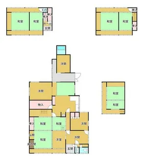 兵庫県加東市高岡【一戸建】の間取り