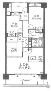 ジオ千里桃山台4番館【14階】の間取り