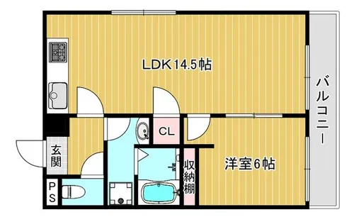 リアライズ西賀茂【3階】の間取り