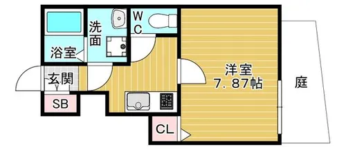 レオン京橋【2階】の間取り