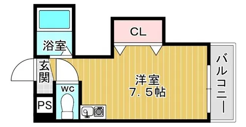 ダゼアマンション【5階】の間取り