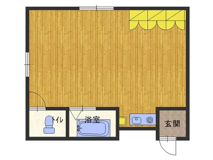 勝栄マンション パート1【3階】の間取り