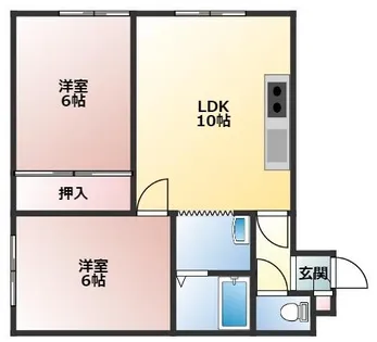 パークサイドS【2階】の間取り