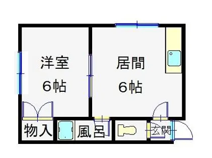 コーポ南郷【208号室】の外観