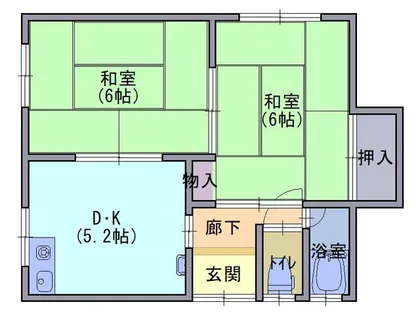 大阪府吹田市泉町5丁目【アパート】の間取り