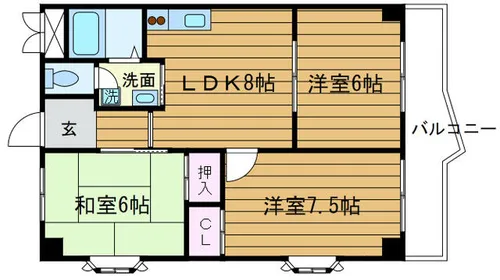 大阪府吹田市山田南【マンション】の外観