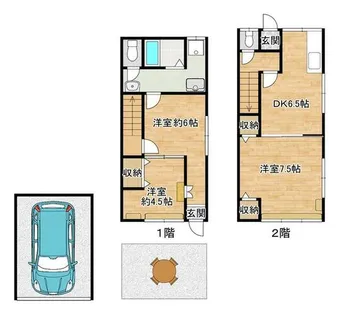 兵庫県神戸市北区鈴蘭台東町3丁目【一戸建】の間取り
