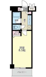 ヴィヴァーチェ浅川【3階】の間取り