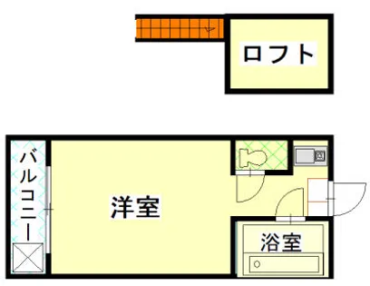 シエル折尾【201号室】の間取り