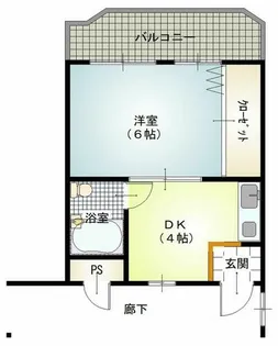 ロイヤルハイム美井【3階】の間取り