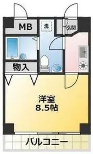 ライフステージ花の木【3階】の間取り