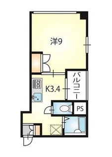 ヤマイチPLAZA吹上【4階】の間取り