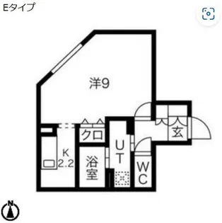 リヴシティ中村公園【4階】の間取り
