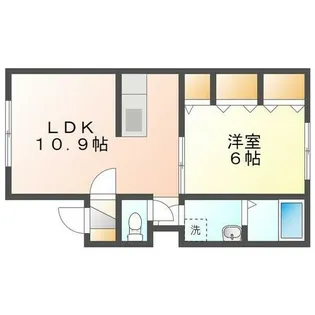 アイビーコート【1階】の間取り
