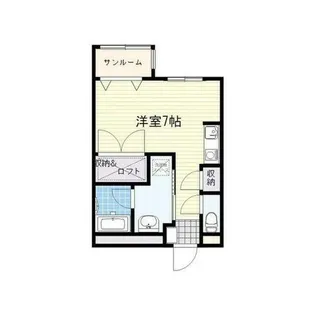 愛知県名古屋市天白区中平5丁目【アパート】の間取り