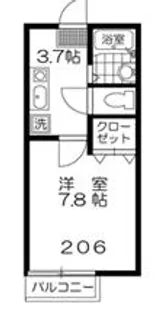 エトランス太子【206号室】の外観