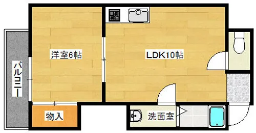 フォーシーズンⅠ【3階】の間取り