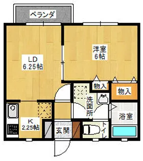 ドリーム5ハイツ【2階】の間取り