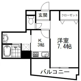 兵庫県西宮市津門大箇町【マンション】の間取り