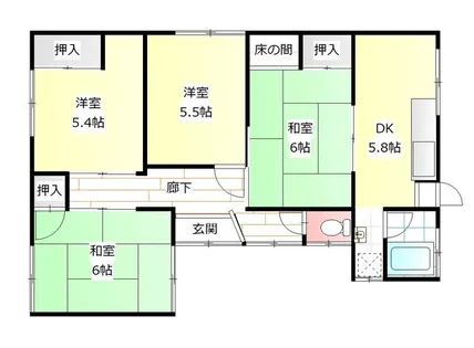 兵庫県加古郡播磨町南野添1丁目【一戸建】の間取り