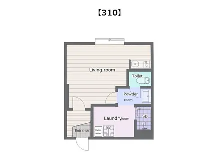 京都府亀岡市篠町王子市原【マンション】の間取り