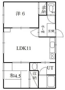 北海道札幌市南区南沢二条4丁目【一戸建】の間取り