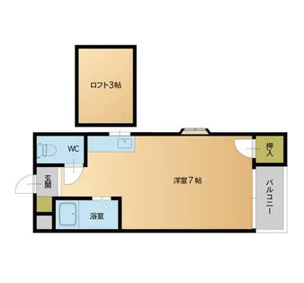 エクセルハイツ【103号室】の間取り