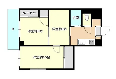 マンション梅本【2階】の間取り