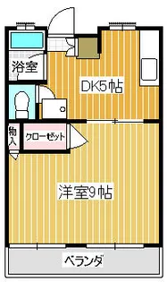 エクセル産大前【205号室】の間取り